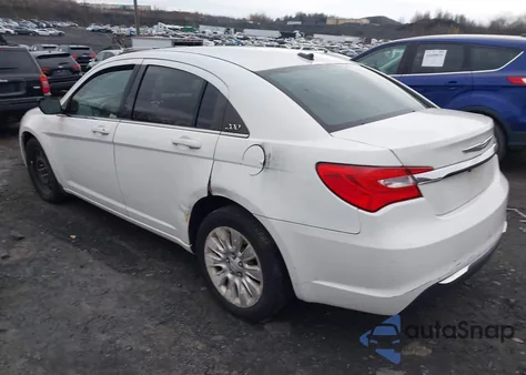 2012 Chrysler 200 Lx из США, поврежденный, VIN 1C3CCBAB9CN281629